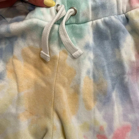 Vintage Havana Tie Dye Multicolored Terry Shorts - Picture 5 of 5